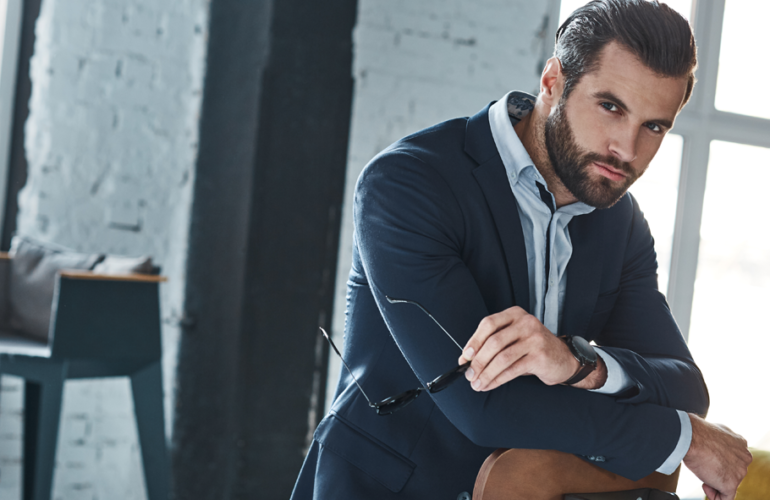 A Well-Groomed Beard with Peppermint and Lemon Beard Shampoo